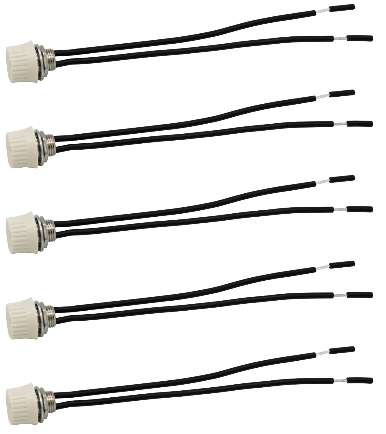 Creative Hobbies 5-Pack Rotary Style On/Off Canopy Light Switch, Lamp ...