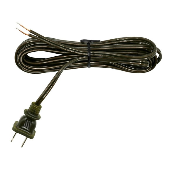 Creative Hobbies Antique Lamp Cord, 12 Foot Long, Replacement Lamp Cord Lamp Repair Part, 18/2 SPT-1 Wire, UL Listed | 1 Pack