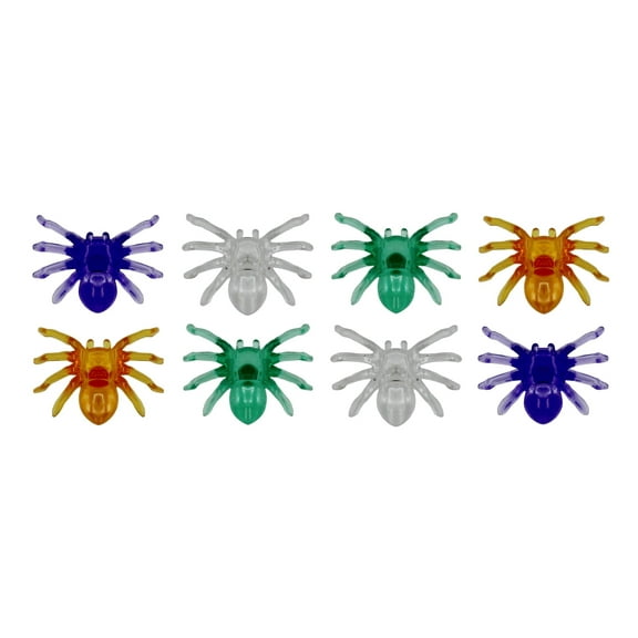 Creative Hobbies Ceramic Tree Replacement Lights, Medium Spider Light Ornaments, Multi-Color | 100 Pack