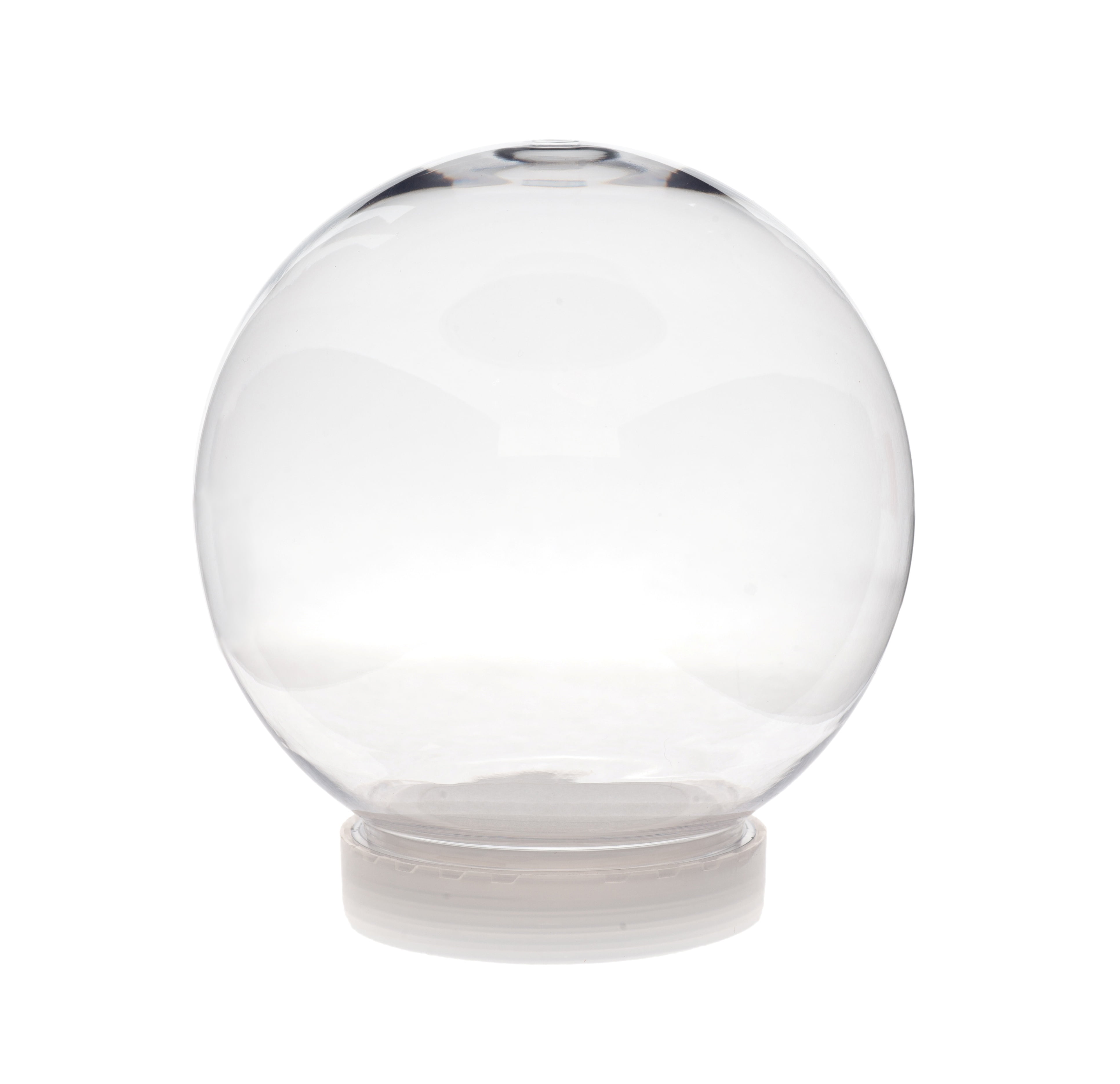 Plastic Screw Top Snow Globe Plastic Screw Top Snow Globe