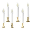 thumbnail image 1 of Creative Hobbies Electric Window Candle Lamp with LED Bulb, On/Off Switch, Brass Plated Base, Ready to Use! | 6 Pack, 1 of 5