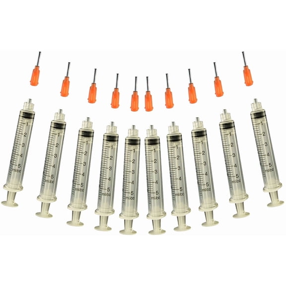 Creative Hobbies Glue Applicator Syringe (10 Piece)