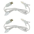thumbnail image 1 of Creative Hobbies Single Light Replacement Clip in Lamp Cord for Christmas Village House Includes LED Light Bulb | 2 Pack, 1 of 5
