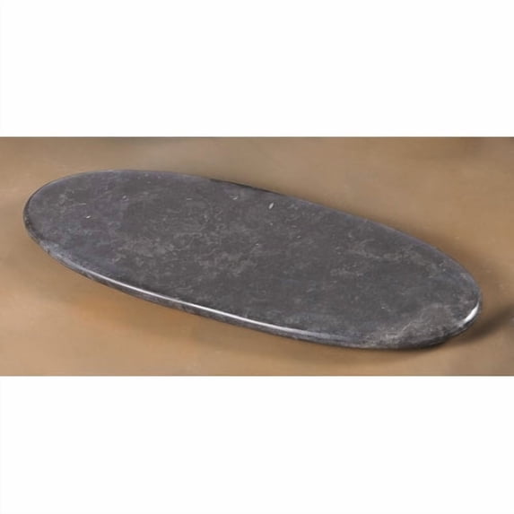 Creative Home Charcoal Marble 20" x 8" Oval Board
