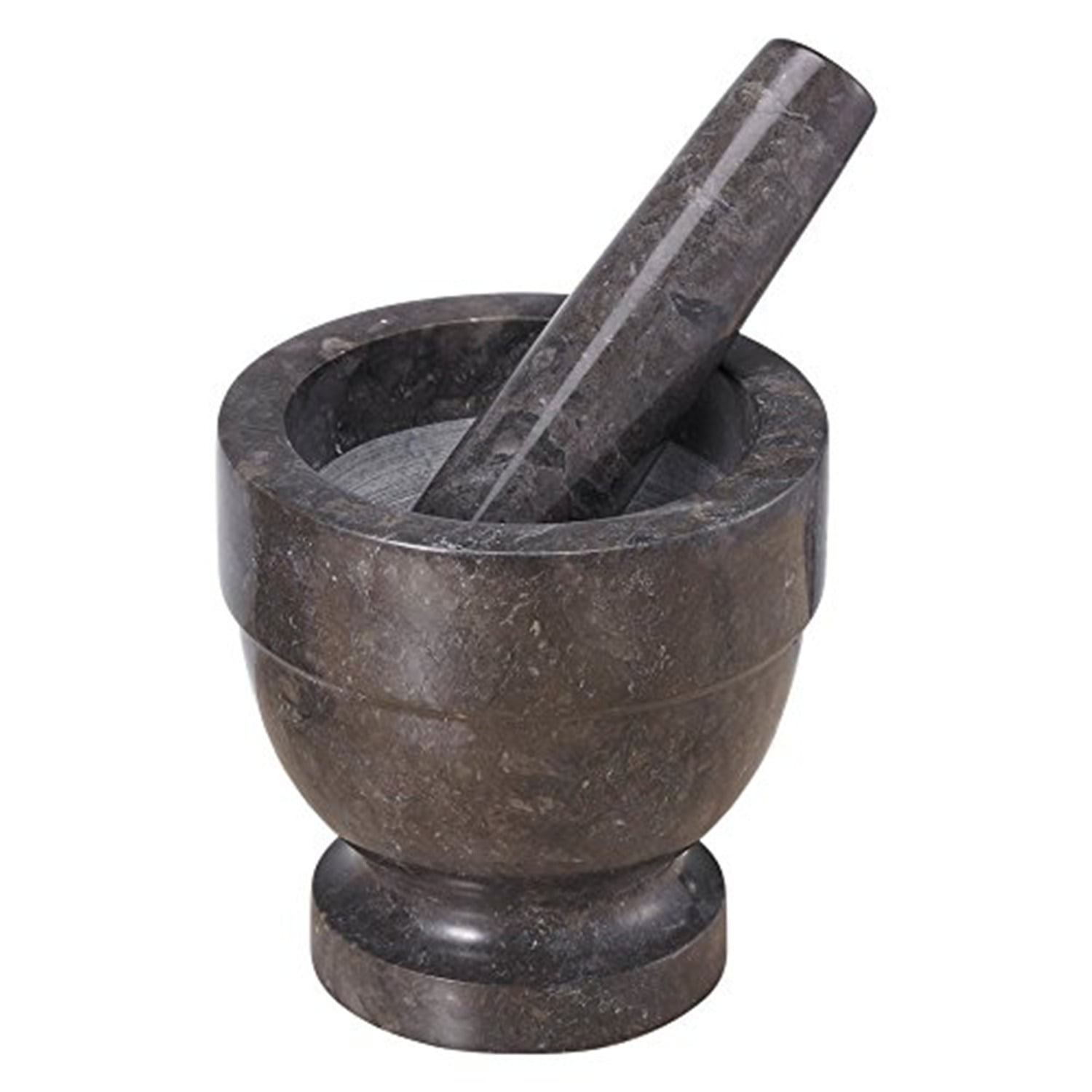 Creative Home Charcoal Marble Mortar and Pestle
