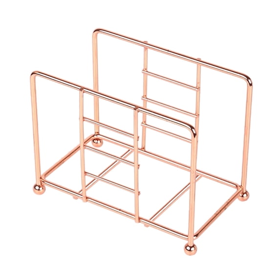 Creative Home Copper Plated Iron Wire Napkin Holder