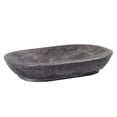 thumbnail image 1 of Creative Home Genuine Charcoal Marble Curvy Collection Soap Dish, 1 of 3