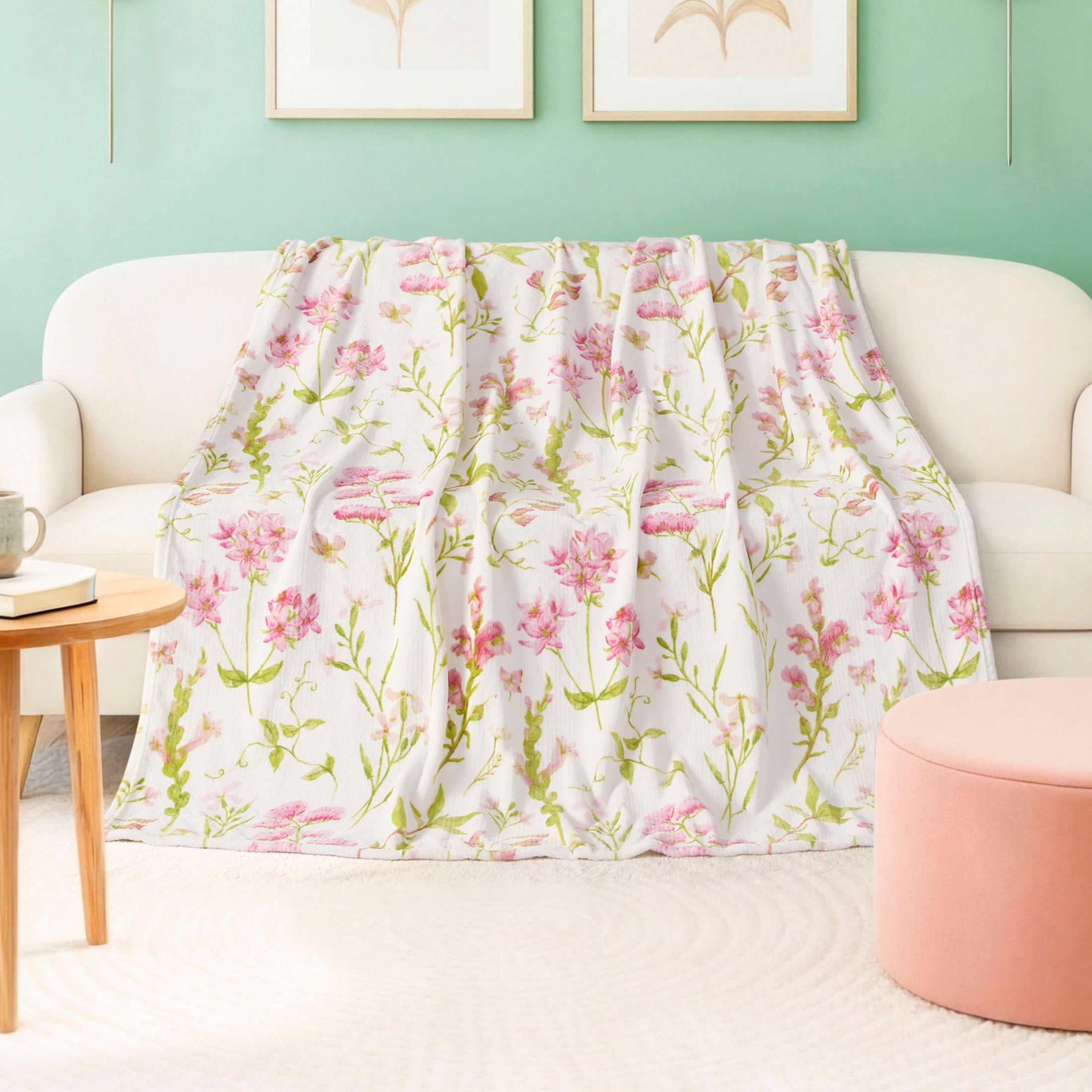 Creative Home Ideas 60" x 70" Ultra Soft Plush Throw for Adults
