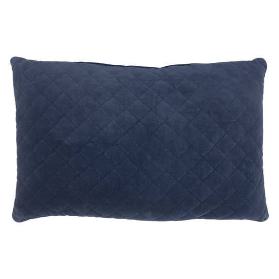 Creative Home Ideas Bella 16" x 24" Decorative Pillow, Navy