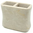 thumbnail image 1 of Creative Home Marble Bath Rectangular Toothbrush Holder - Curvy Shape, 1 of 5