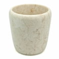 thumbnail image 1 of Creative Home Natural Champagne Marble Boulder Collection Tumbler Toothbrush, Makeup Brush Holder Bathroom Countertop Organizer, 1 of 1