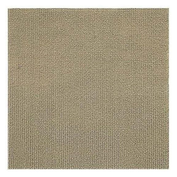 Creative Home: Nexus Tiles: Self-Adhesive Carpet Tiles - Actual: 12" x 12" Tan