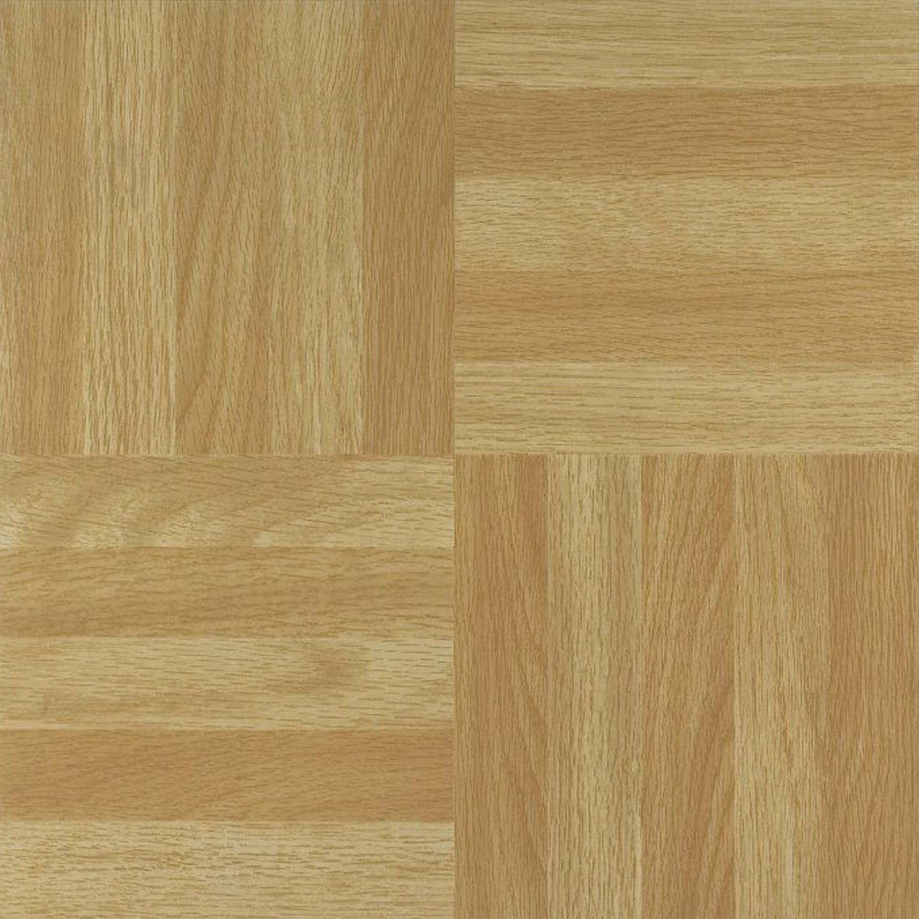 Creative Home: Nexus Vinyl Self Stick Tile: 204 4-Finger Square Parquet: 1 Box 20 Tiles: Covers 20 Sq. Ft.