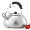 thumbnail image 1 of Creative Home Savanah 3 Qt Stainless Steel Whistling Tea Kettle - brushed finish, 1 of 2