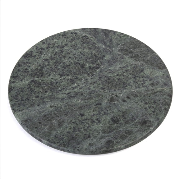 Creative Home tural Marble 12 Inches Lazy Susan, 12" Diameter, Green