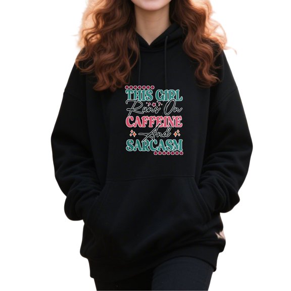Creative Humor Sarcastic Quotes Hoodie for Men Women, Funny Pullover Hooded Sweatshirt, Cozy Cotton Poly Blend, Casual Everyday Humor Outfit