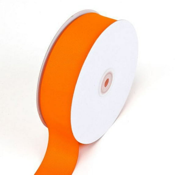 Creative Ideas Solid Grosgrain Ribbon, 1-1/2-Inch by 50-Yard, Orange