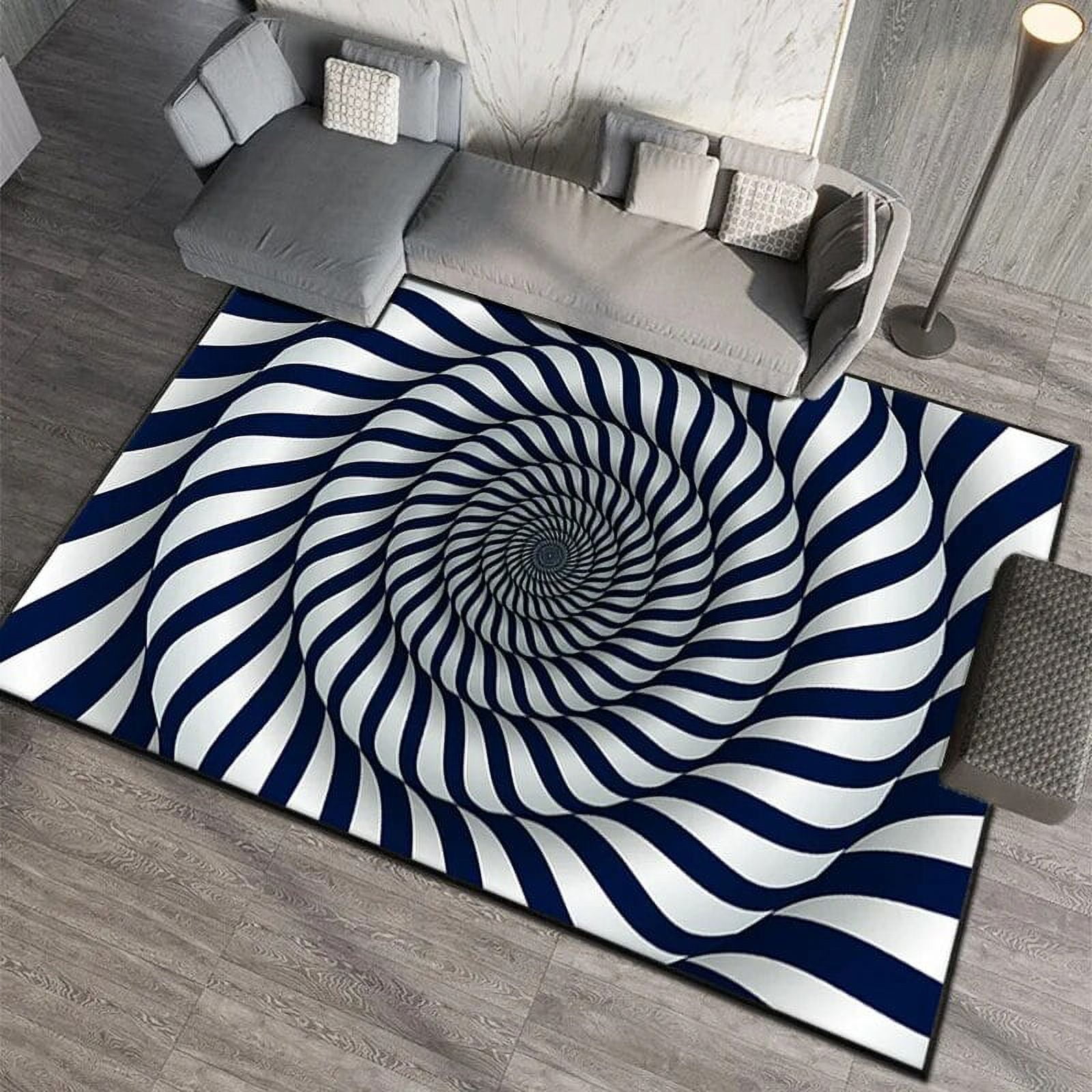 Creative Illusion Visual Carpet Living Room Sofa Mat Decor Bedroom