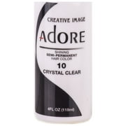 Creative Images Adore Semi-Permanent Haircolor, {010} Crystal Clear 4 oz