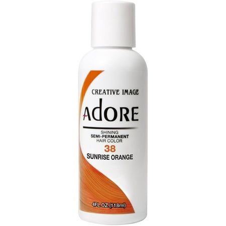 Creative Images Adore Semi-Permanent Haircolor, {038} Sunrise Orange 4 oz - (Pack of 2) price history and forecast - Creative Image 038