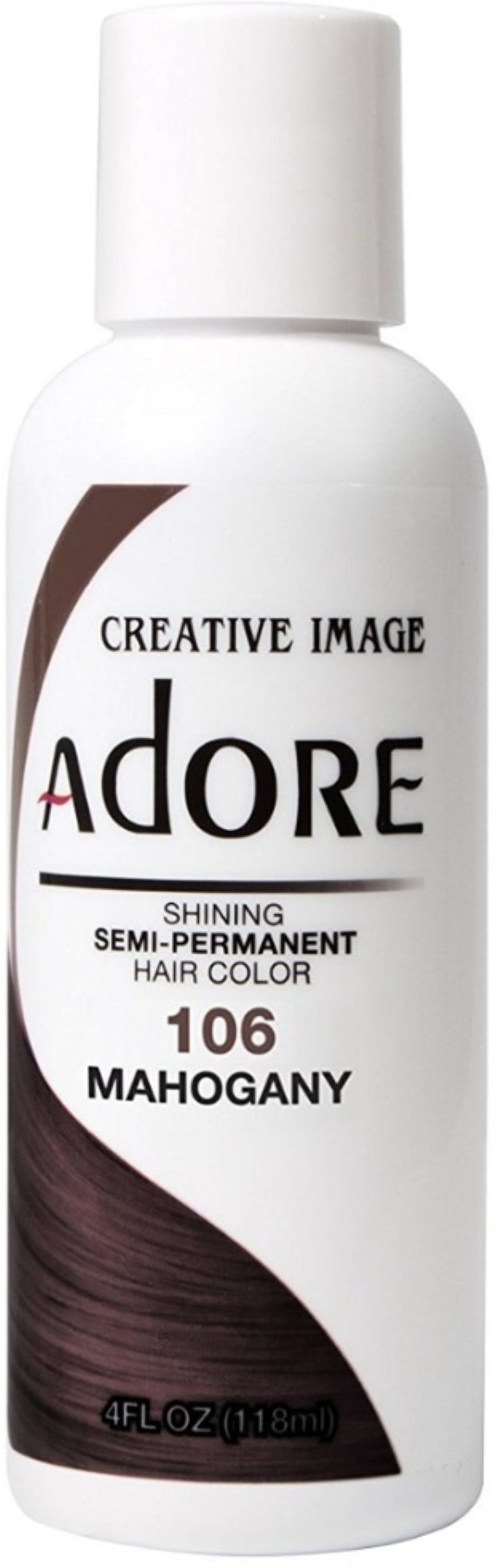 Creative Images Adore Semi-Permanent Haircolor {106} Mahogany 4 oz - (Pack of 3)