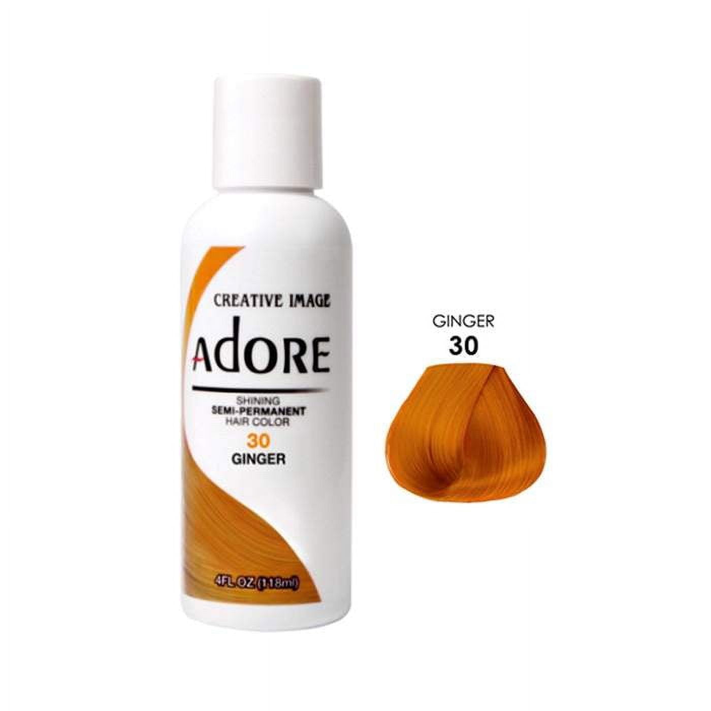 Creative Images Systems Adore SemiPermanent Hair Color 30 Ginger, 4