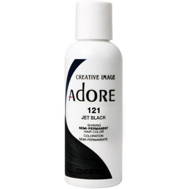 Creative Images Systems Adore Semi Permanent Hair Colour Jet Black [121] 4 oz