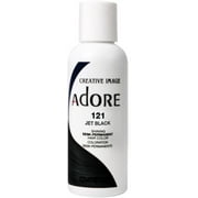 Adore Semi Permanent Hair Color #121 Jet Black 4 oz