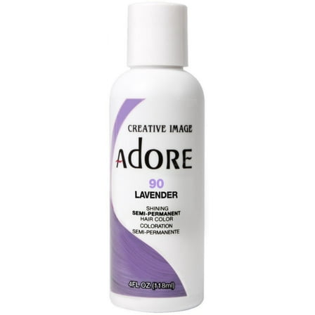 Creative Images Systems Adore Semi-Permanent Haircolor, [090] Lavender, 4 fl oz