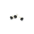 thumbnail image 1 of Creative Impressions Mini Metal Paper Fasteners 3mm 100/Pkg-Round - Black, 1 of 2
