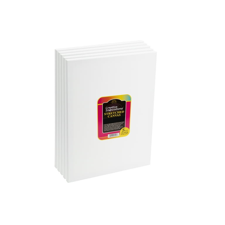 Stretched Canvas 4x6 10 Pack 10 oz. Triple Primed, Professional