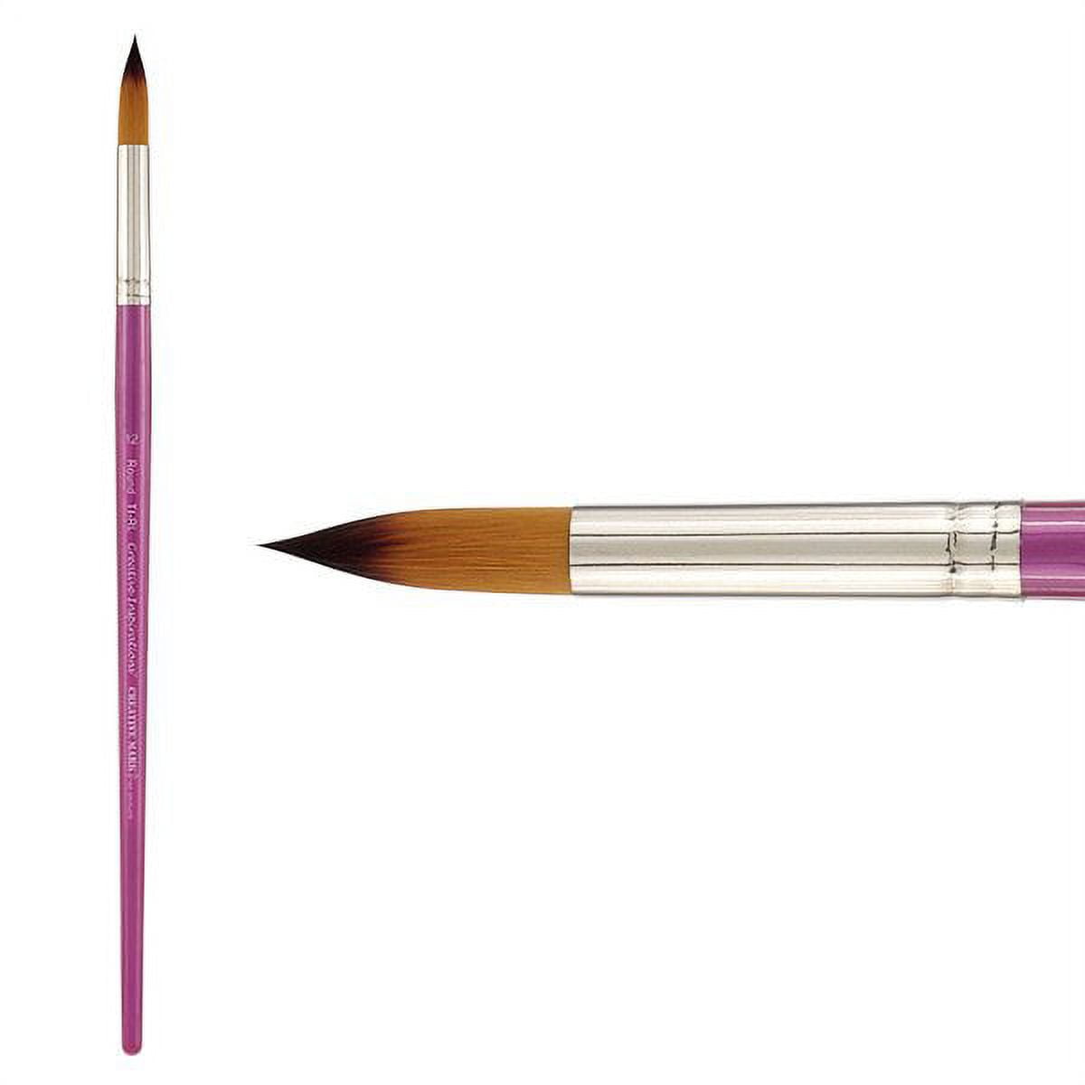 Nicpro 12 PCS Paint Brush Artist Kolinsky Sable Watercolor Brushes