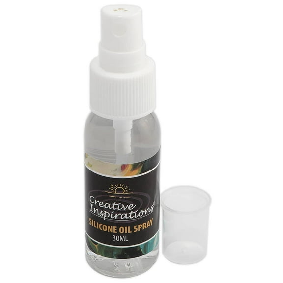 Creative Inspirations Silicone Oil Spray - For Acrylic Paintings, DIY, Artists of All levels, and more - 3 Pack (30ml/1.01oz)