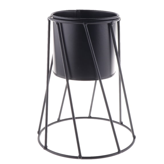 Creative Iron Rack Flowerpot Vase for Indoor Living Room Decoration ,