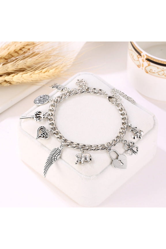 Womens Geometric Bracelet Electroplated Silver Finish Alloy Bangle Elegant Fashion Jewelry and a Beautiful Bracelet for