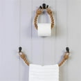 thumbnail image 1 of Creative Jute Rope Toilet Paper Holder Decorative Bathroom Hanger Rustic Industrial Tissue Stand Unique Wall Mounted Storage Rack for Home or Guest Restroom Hot Savings & Everyday Bargains, 1 of 2