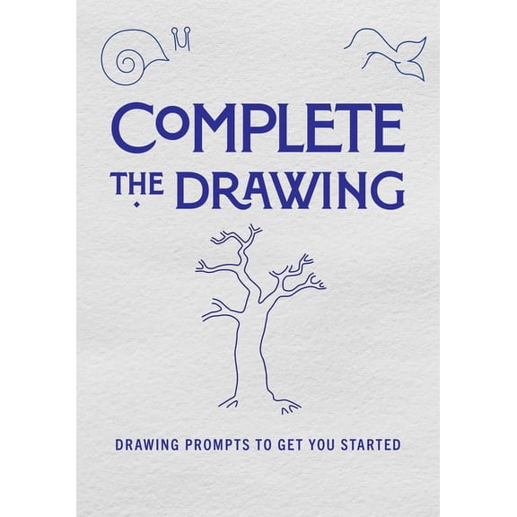 Pre-Owned Creative Keepsakes Complete the Drawing: Drawing Prompts to Get You Started, Book 20, (Paperback)