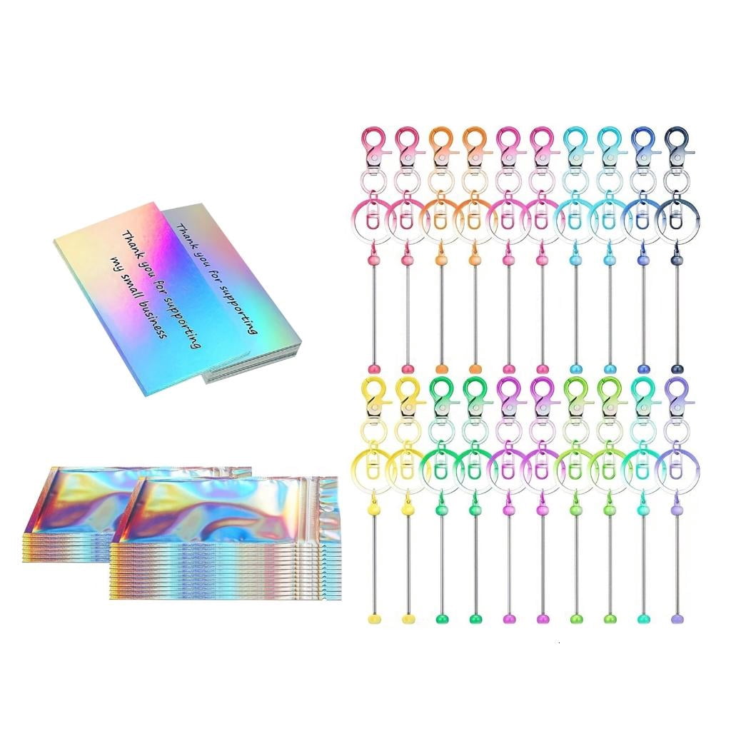 Creative Keychain Blanks Crafting Set Handmade Keychain Crafting ...