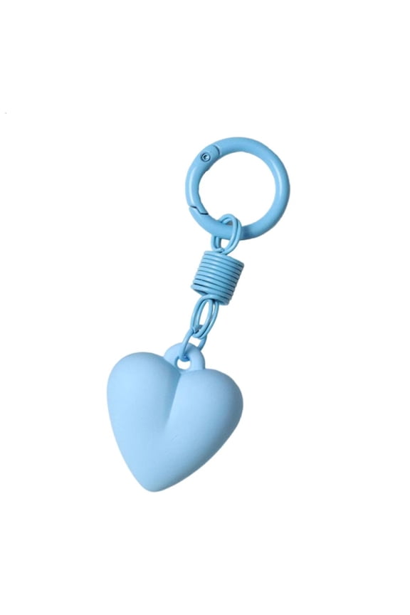 Creative Keychain Korean Styles Bag Charm Heart Keyring Handbag Charm Pendant