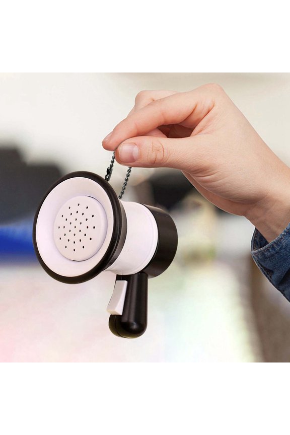 Creative Keychain Pendant with Miniature Voice Changer, Fun Sound Toy for Entertainment and Pranks, Portable Gadget for Keys, Bags and Party Use