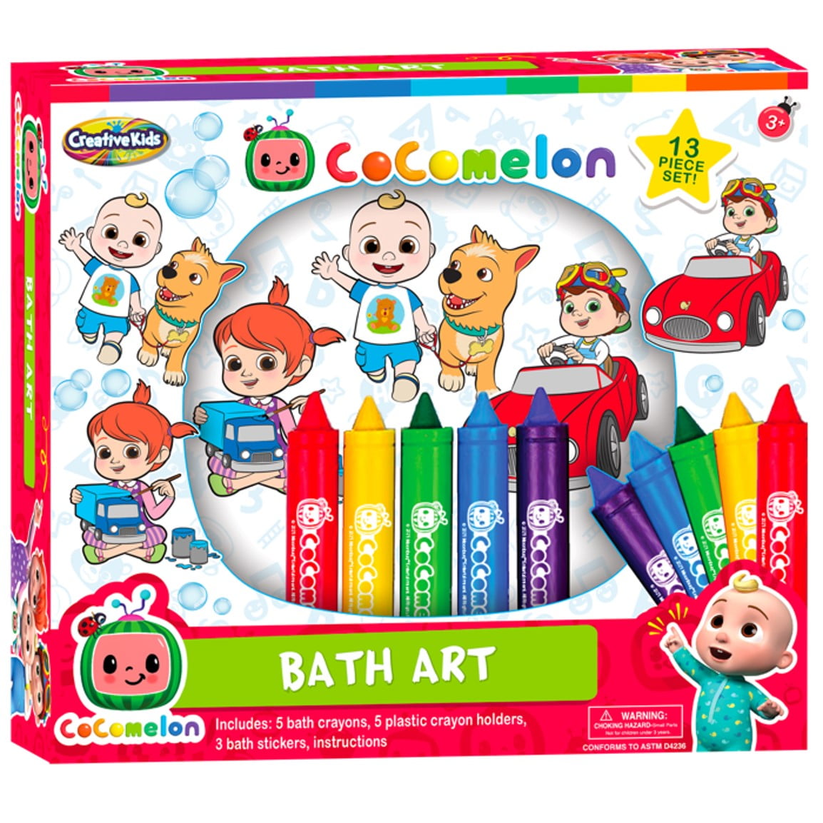 Creative Kids Cocomelon Bath Art Party : Target