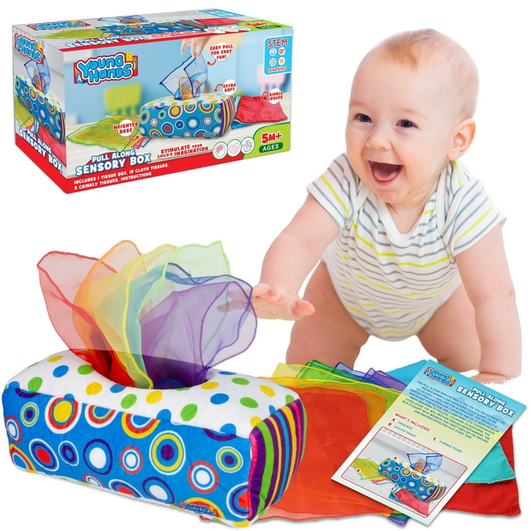 Creative Kids Sensory Tissue Box Toy Early Access Touch Sort