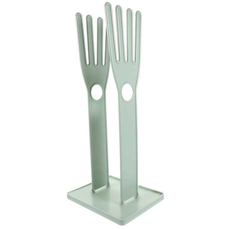 Creative Kitchen Rubber Gloves Rack Drain Towel Storage Holder Glove Drying Rack Bathroom Storage Shelf Blue Walmart