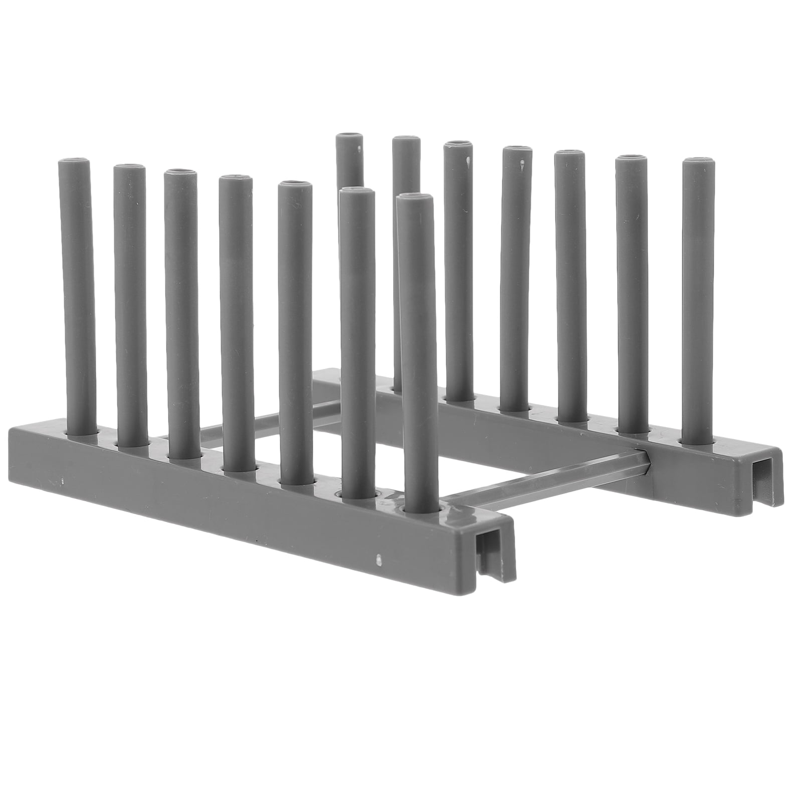 GOOHOCHY Storage Rack Grey 1Pack 6.7x4.7x3.7in Plastic Dish Drying ...