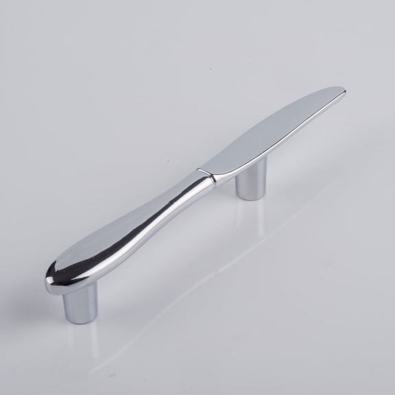 Creative Knife, Fork, and Spoon Drawer Pulls, Boutique Kitchen Cabinet Handles, Unique Tableware Shaped Hardware for Furniture