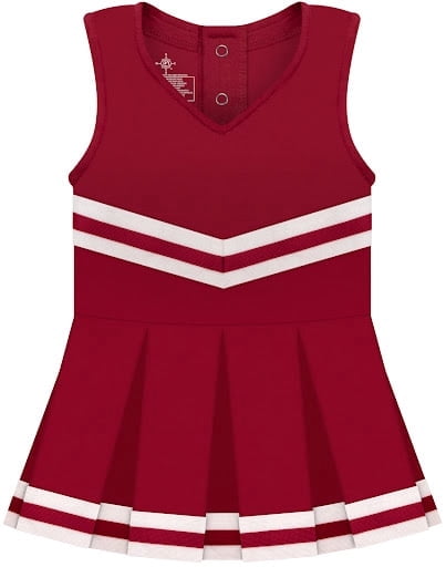Creative Knitwear Baby & Toddler Girl Cheerleader Bodysuit, Sizes 0-3M-24M