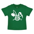 thumbnail image 1 of Creative Knitwear Easter Kids T-Shirt - Easter Egg Search Party - Kelly Green - 18 Months, 1 of 1