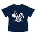 thumbnail image 1 of Creative Knitwear Easter Kids T-Shirt - Easter Egg Search Party - Navy - 24 Months, 1 of 1