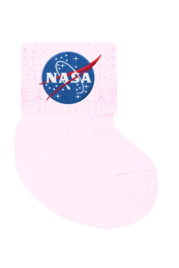 Infant Non-Kickoff Bootie with NASA Embroidery