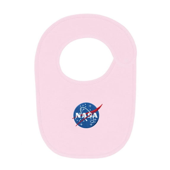 Creative Knitwear Infant Striped Bib with NASA Embroidery